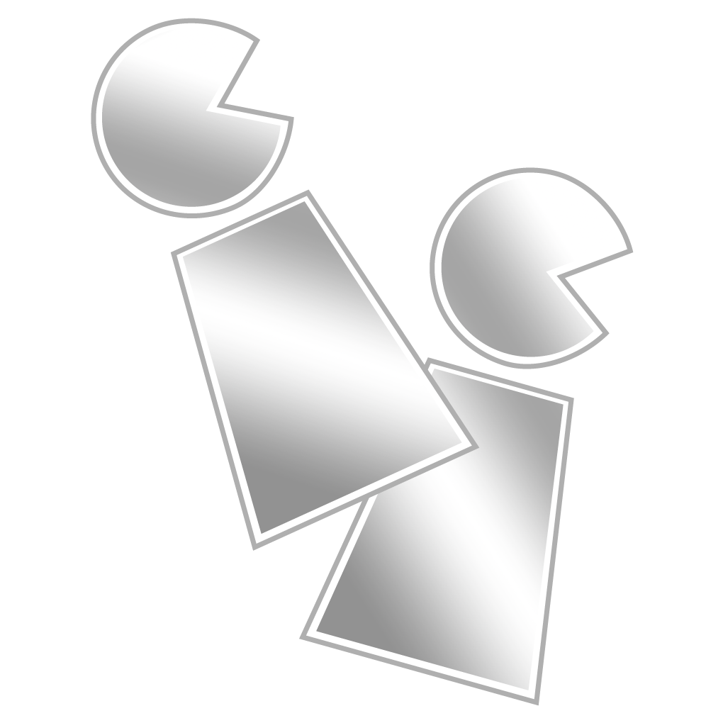 Silver Metallic Stickers