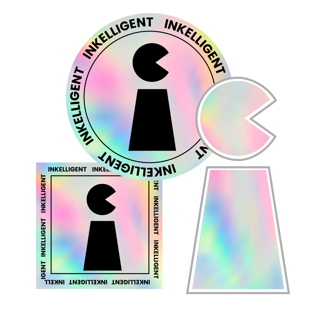 Iridescent Holographic Stickers