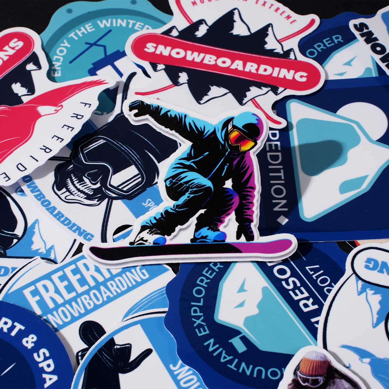Snow Board Stickers